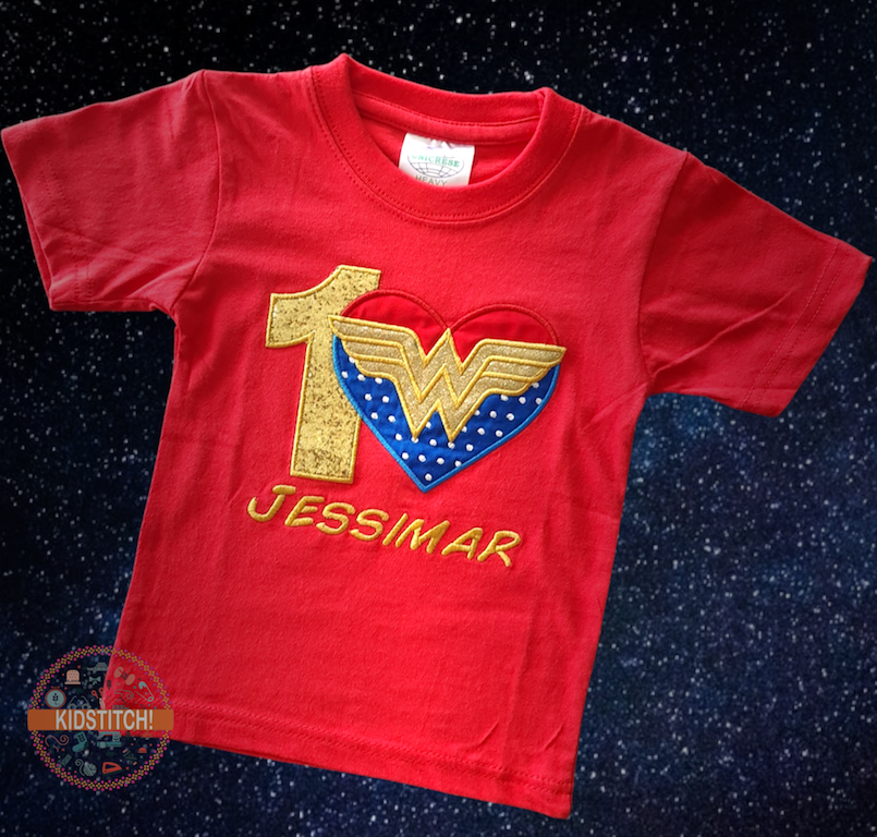 Mujer maravilla Kidstitchpty