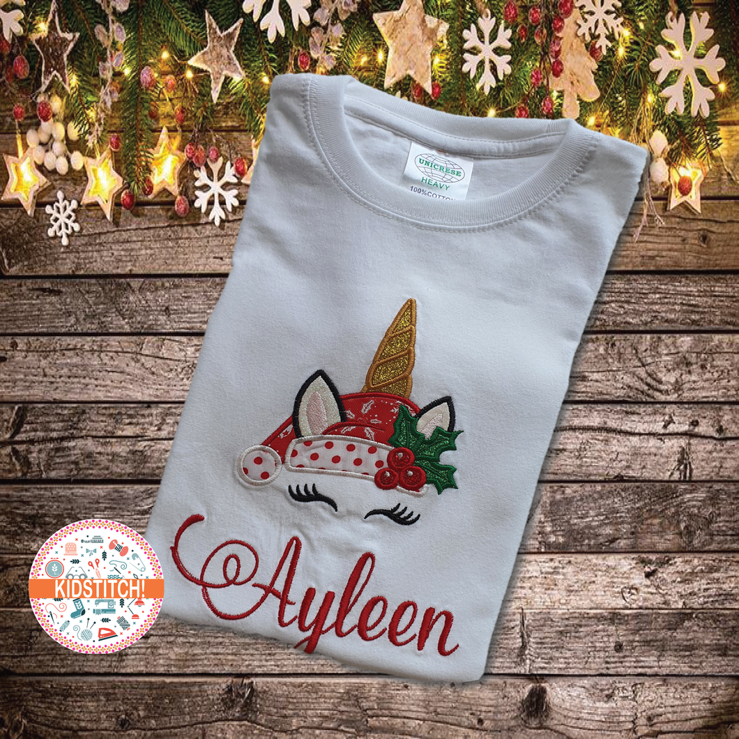 Unicornio navideño