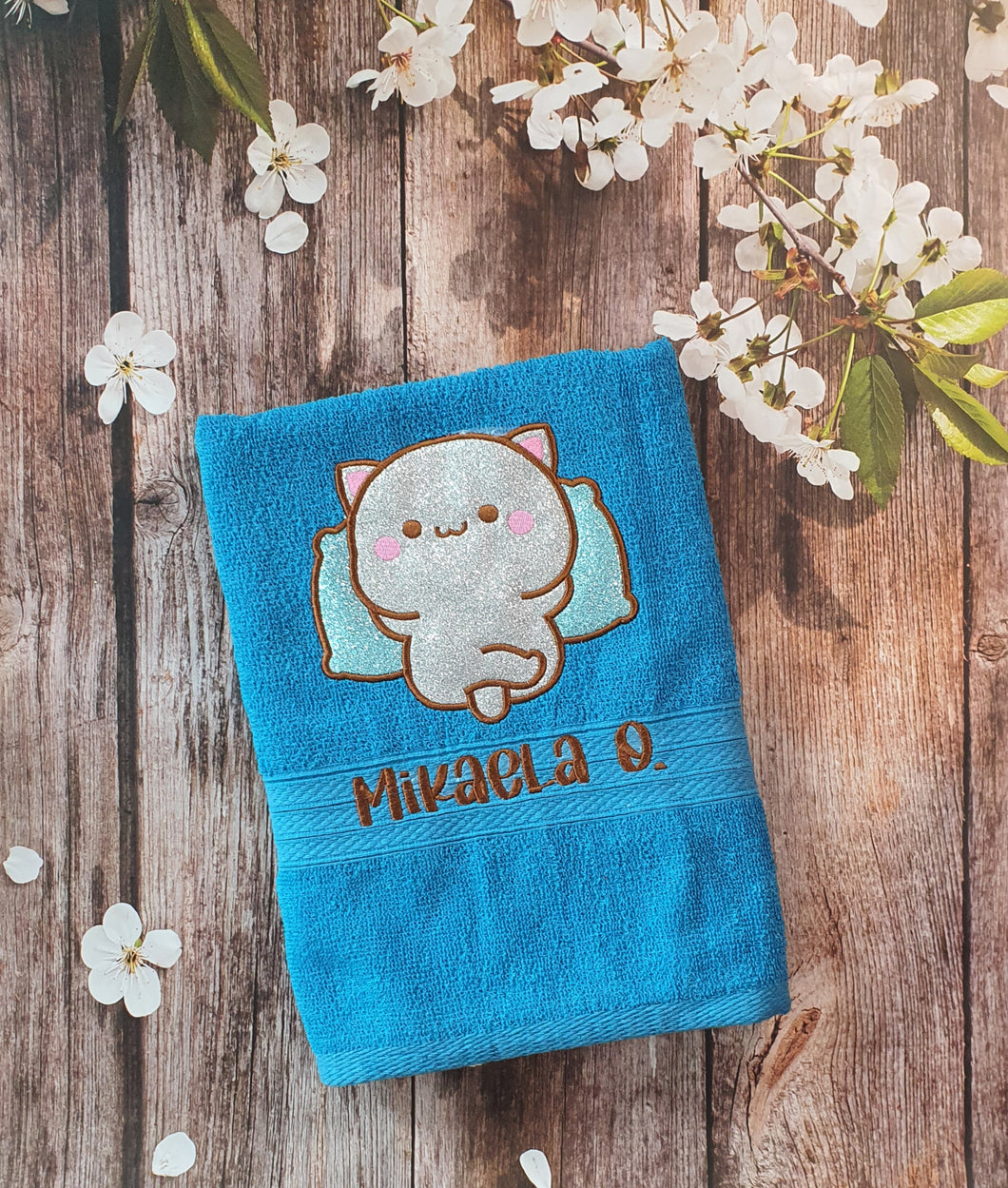 Gatita Mochi Peach Kawaii